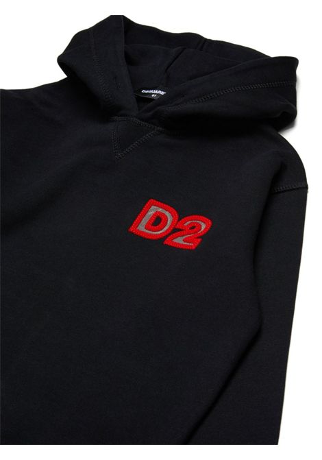 Felpa con logo DSQUARED2 JUNIOR | DQ3016 D009BDQ900